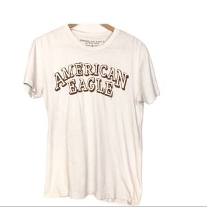 5/$25 American Eagle Men's Logo Short Sleeve T Shirt Size XS Blue